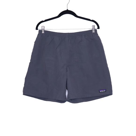 PATAGONIA Baggies Shorts Forge Grey Lined Lightweight Stretch Active Men's L - Picture 1 of 12
